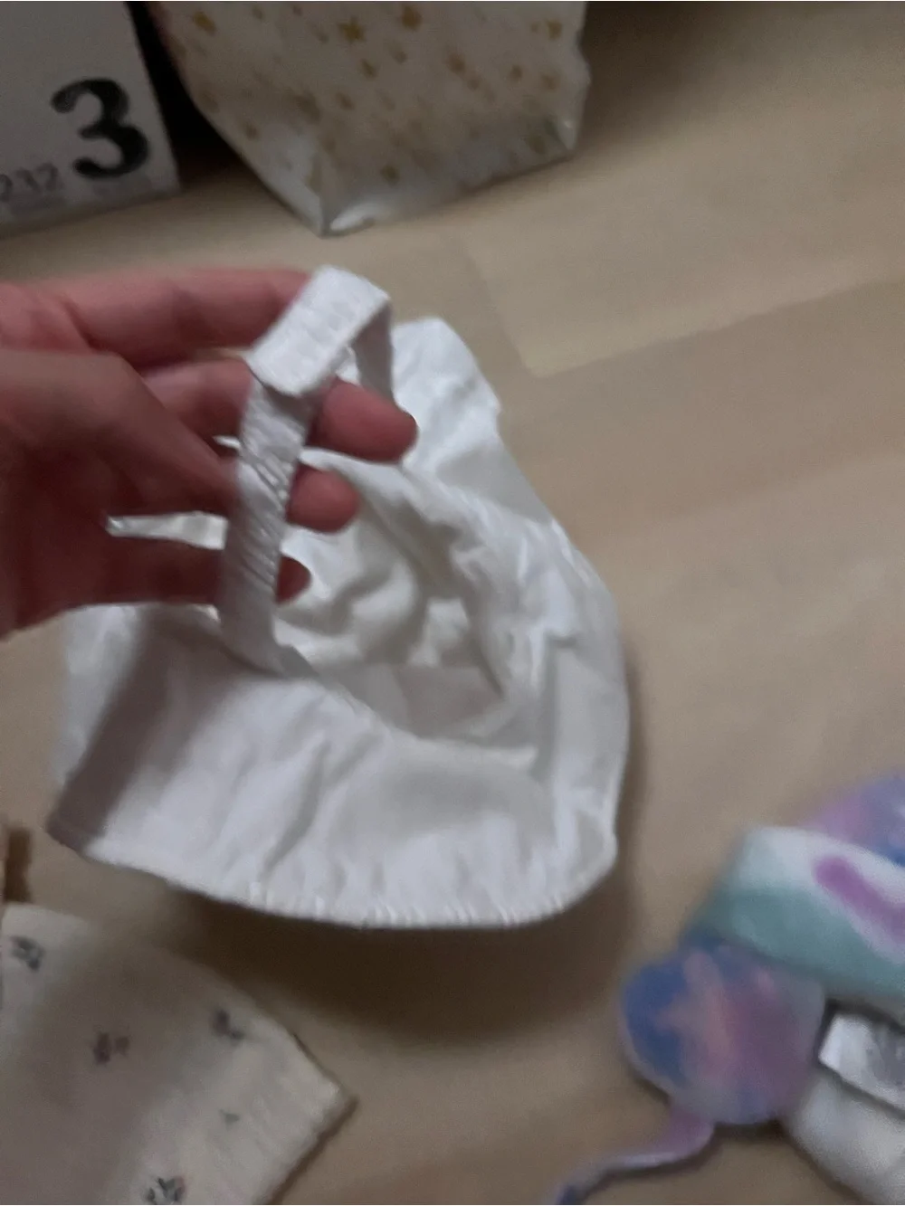 Carter's White Eyelet Bucket Hat for Kids